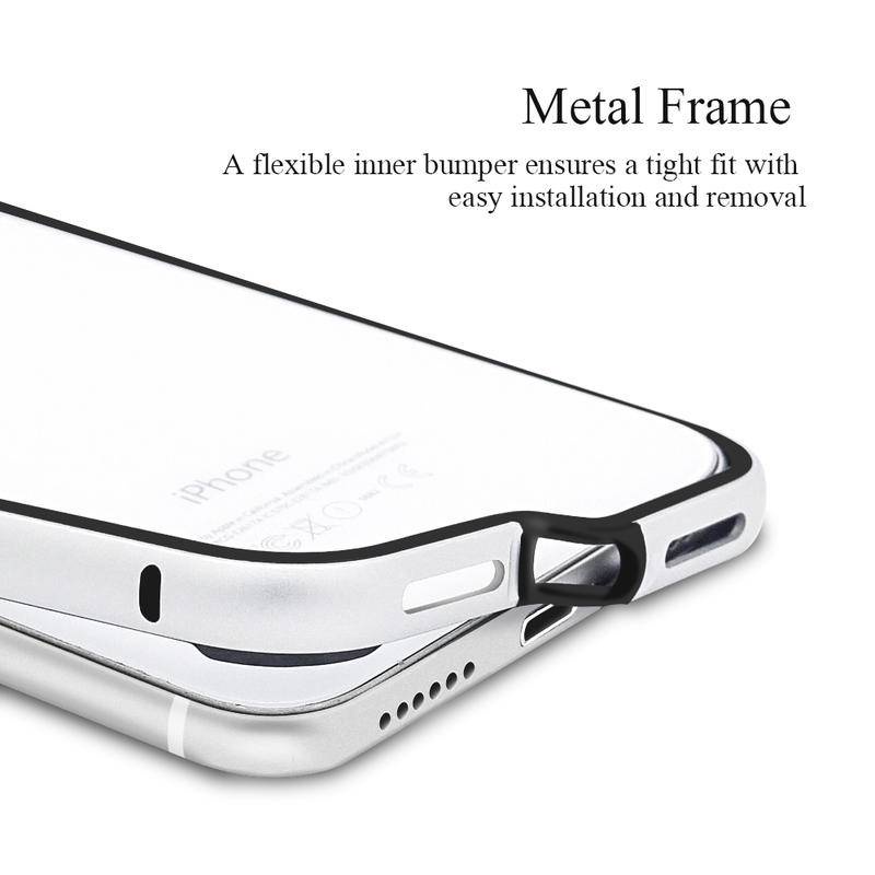 Casing Bumper Case Silikon + Aluminum Metal Untuk IPhone 14 Pro Max Plus