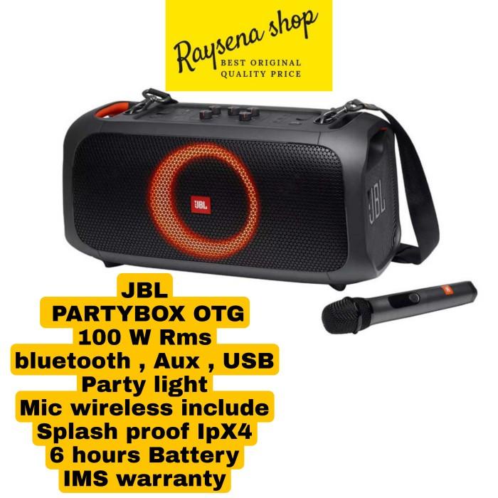 JBL PARTYBOX OTG / PARTY BOX ON THE GO SPEAKER PORTABLE KARAOKE