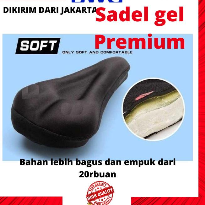 COVER GEL SADEL SEPEDA PREMIUM SARUNG GEL SEPEDA SARUNG JOK SADEL GEL