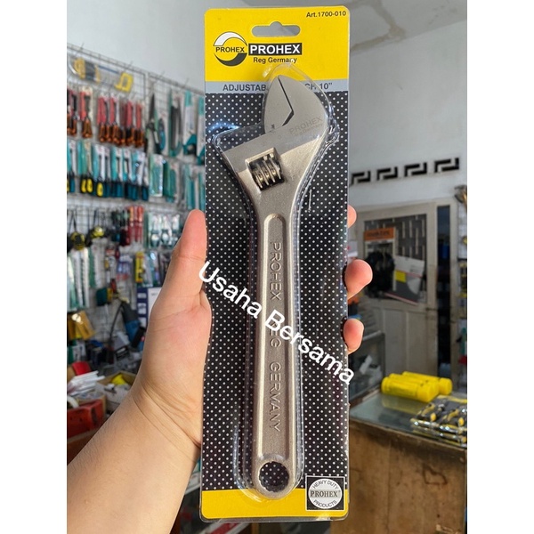 KUNCI INGGRIS / KUNCI BAGO PROHEX 10”