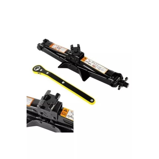 Kuat 2 Ton Dongkrak Mobil Manual Car Jack Handle Scissor
