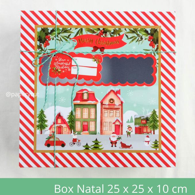 

Buruan serbu] Box Kue Natal Size 25 x 25 x 10 cm