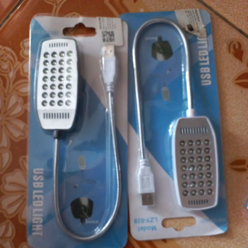 lampu usb led flexibel 28 led
