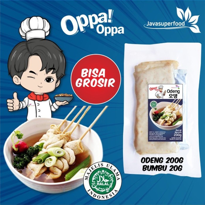 

Oden Odeng 6 Lembar Eomuk Korean Fish Cake 200g+Bumbu [ Halal ]