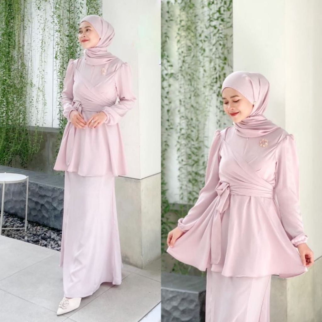 (MSB) ONE SET TUNIK PAMELA SET ROK WANITA WOLFIS PREMIUM