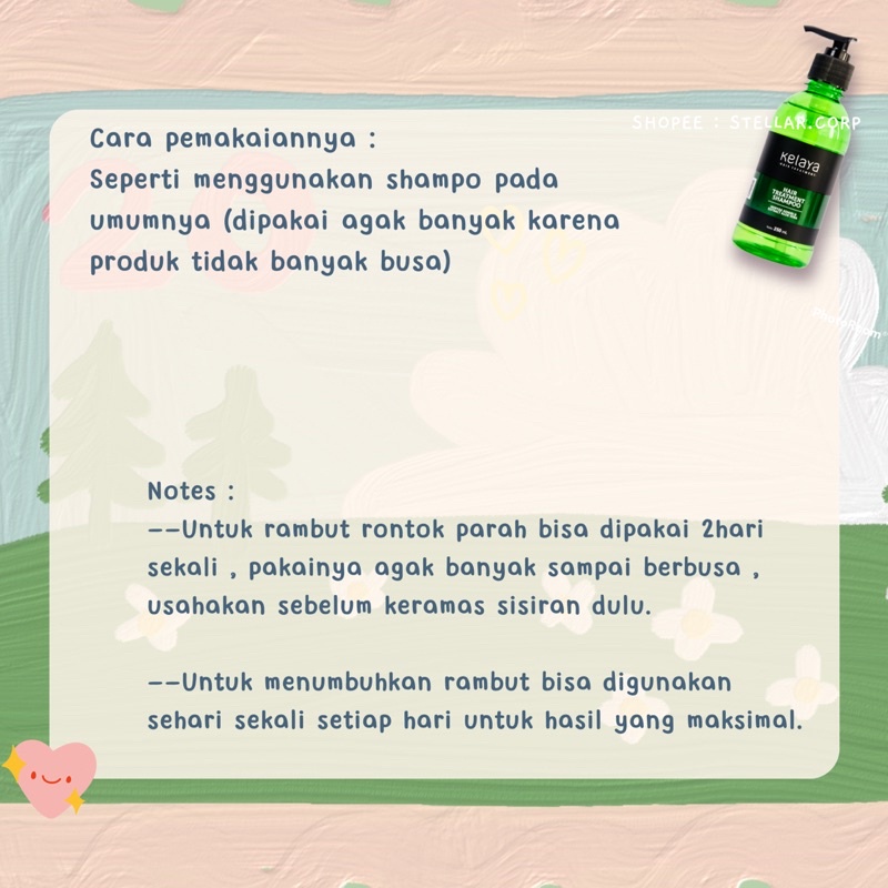 [READY] Kelaya Hair Treatment Shampoo | Shampo BPOM