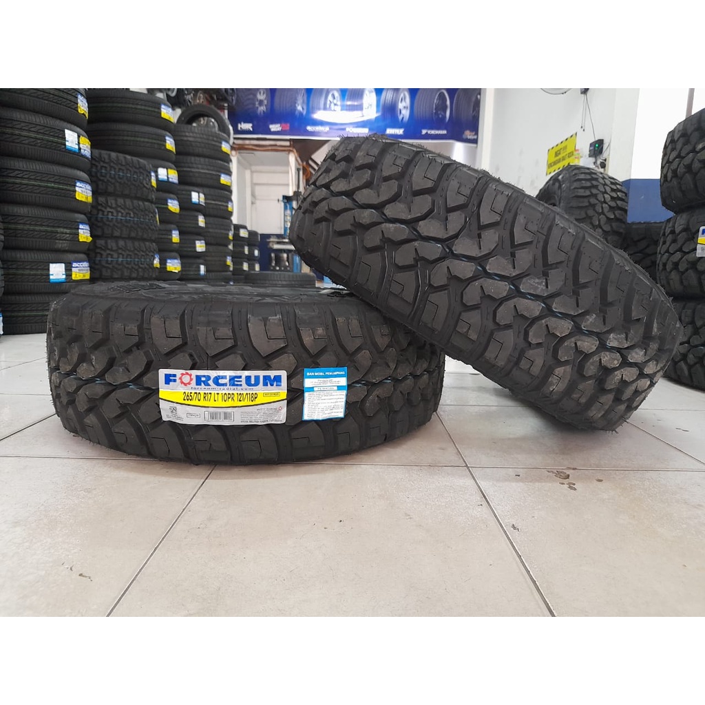 BAN LAPANGAN 265/70 R17 FORCEUM M/T BAN LOKAL BERKUALITAS