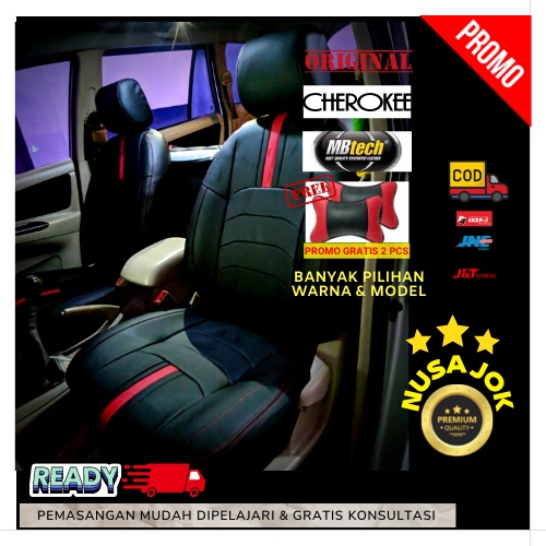Sarung Jok Mobil Brio March Yaris Jazz Swift 2 Baris Bahan Zeus
