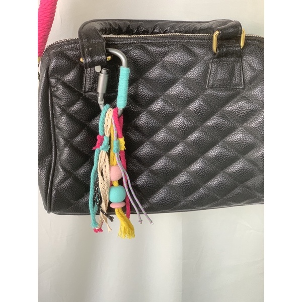 Bag Charm Carabiner Macrame | Gantungan Tas Macrame