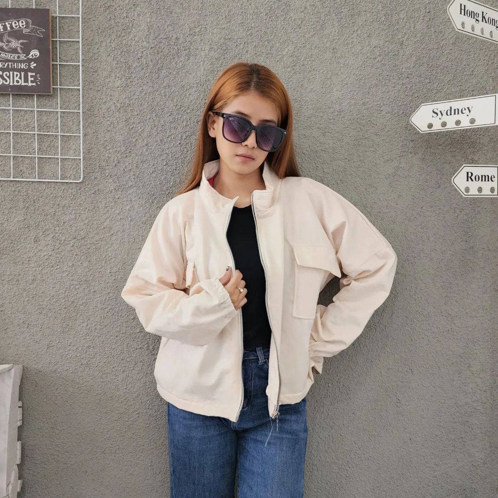 HARUKA ETNIK EMBOSS Sweater Jacket Cardigan Model Outer Fashion Terkini mMotif Timbul OOTD Keren Ala Korean