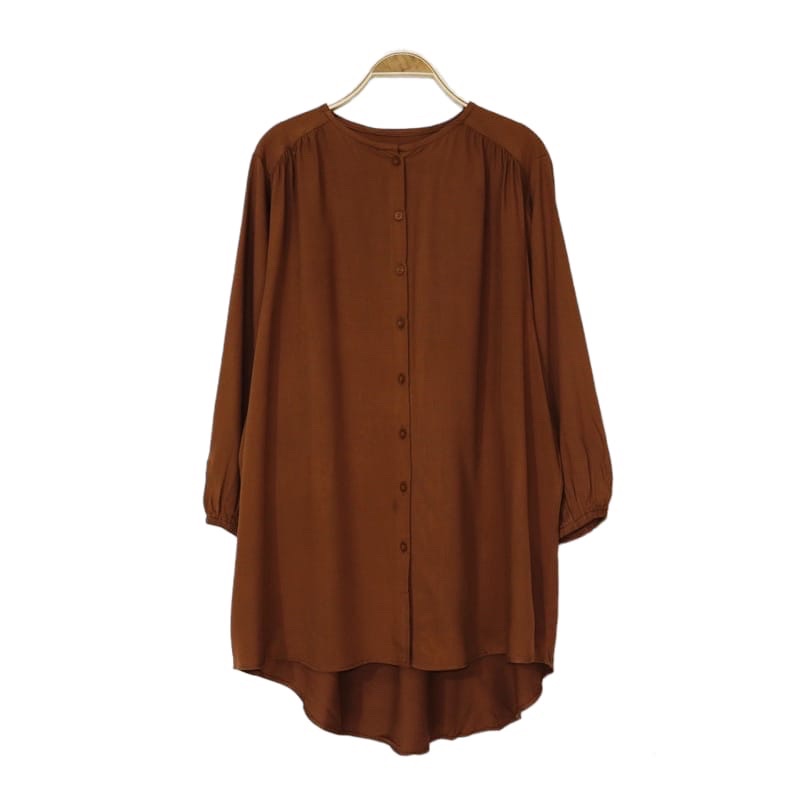 TUNIK BLOUSE OVERSIZE / TUNIK WANITA OVERSIZE / ATASAN TUNIK RAYON