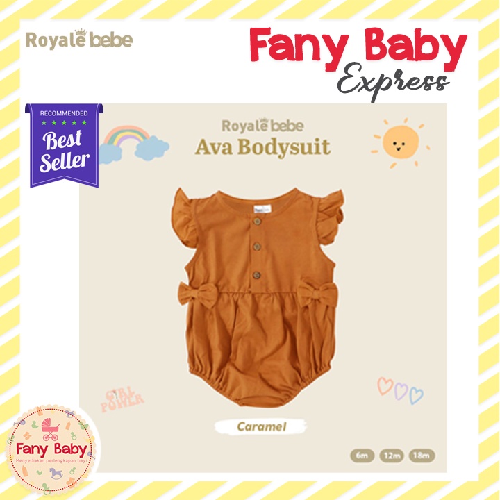 ROYALE BEBE SLEEPSUIT - AVA BODYSUIT