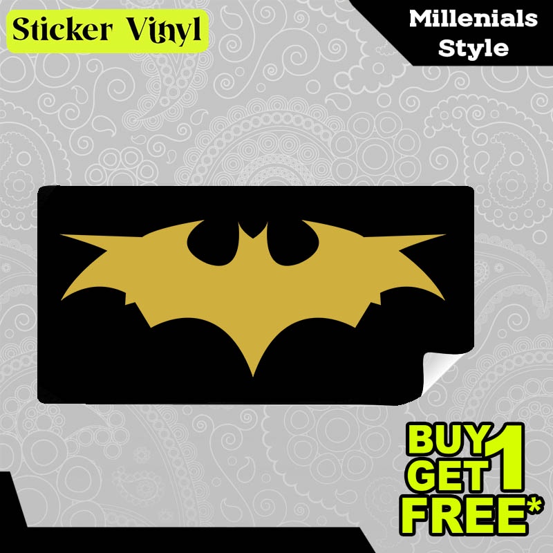 

Stiker Sticker BATMAN Pahlawan Anti Kejahatan Desain Keren dan Kekinian Aesthetic Bahan Vinyl Satuan Anti Air