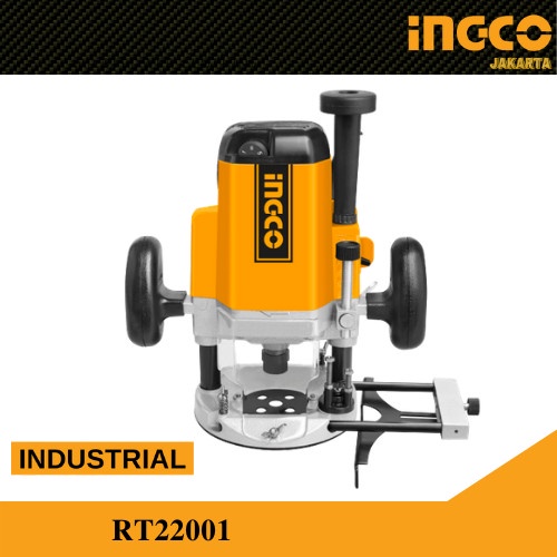 MESIN ROUTER KAYU PROFIL TRIMMER ROTER AS 1/2" 12mm INGCO RT22001