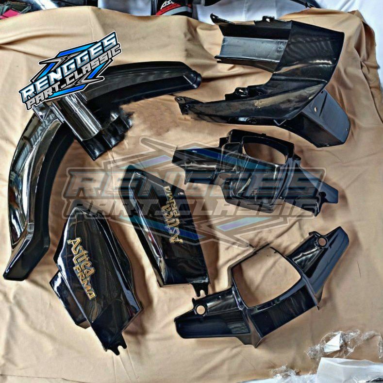 BODY FULL SET HONDA ASTREA PRIMA WARNA HITAM