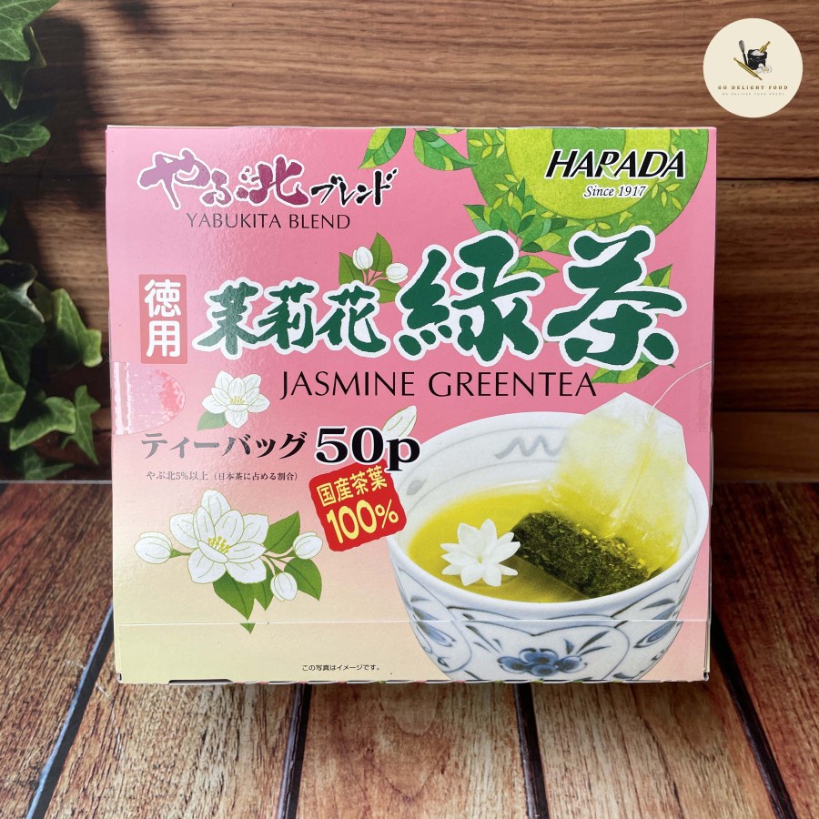 

Harada Jasmine Green Tea - 50 Sachet [PREMIUM TEA]