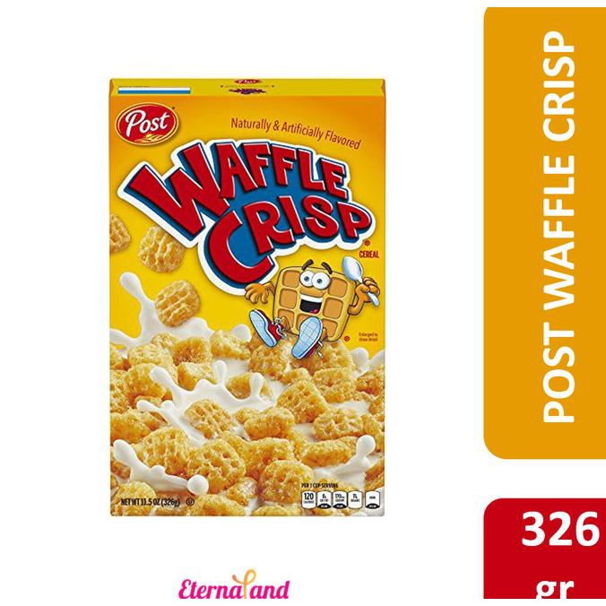 

Post Waffle Crips Cereal - sereal waffle crisp impor usa