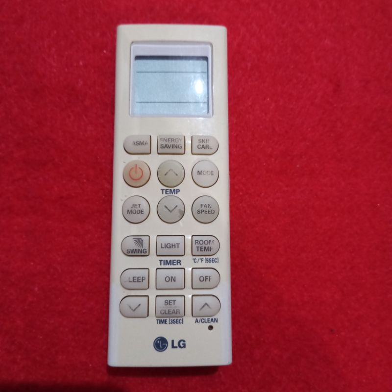 Remote AC LG Plasma Original Asli . AKB73855708 .