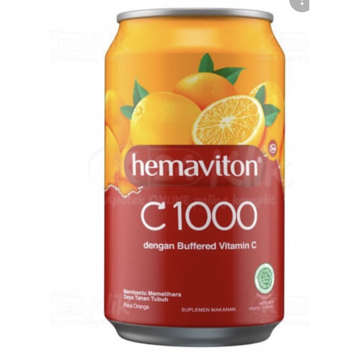 Hemaviton C1000 330 ML [ 4 kaleng / pack ]