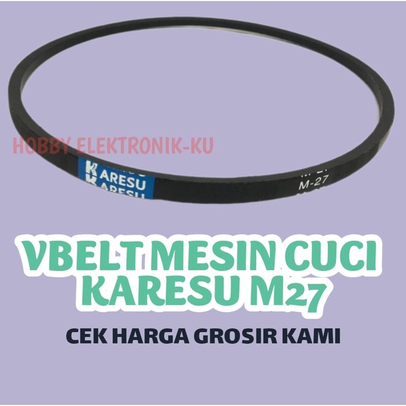 VBELT MESIN CUCI KARESU M27