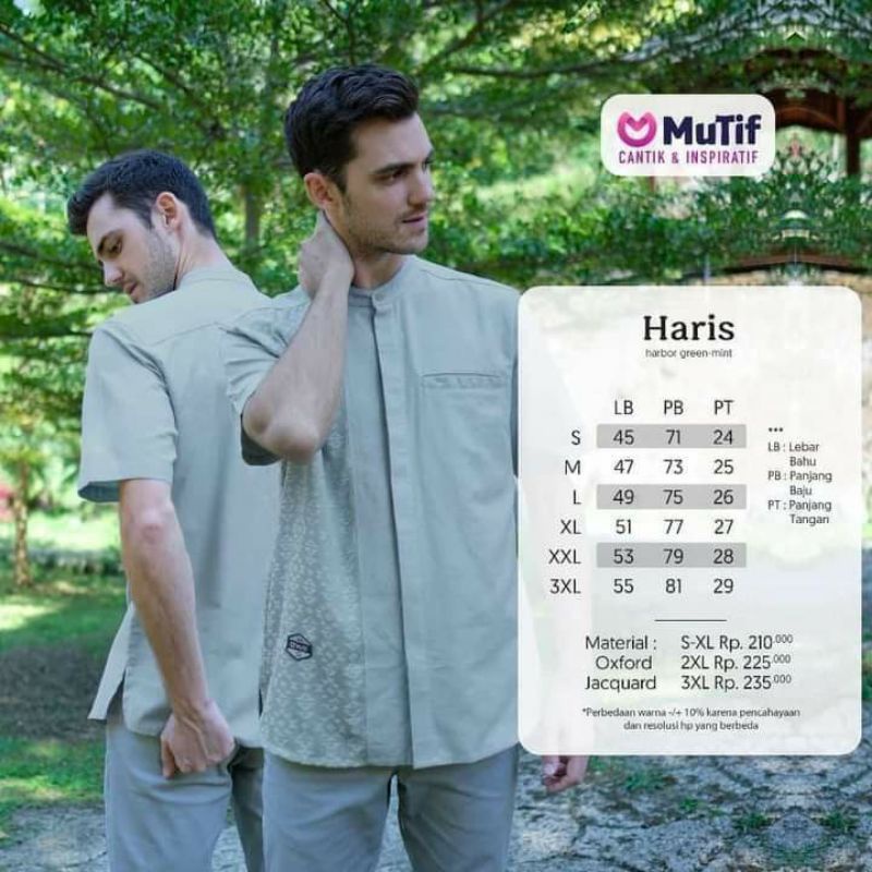 Koko Mutif Harris Green Mint