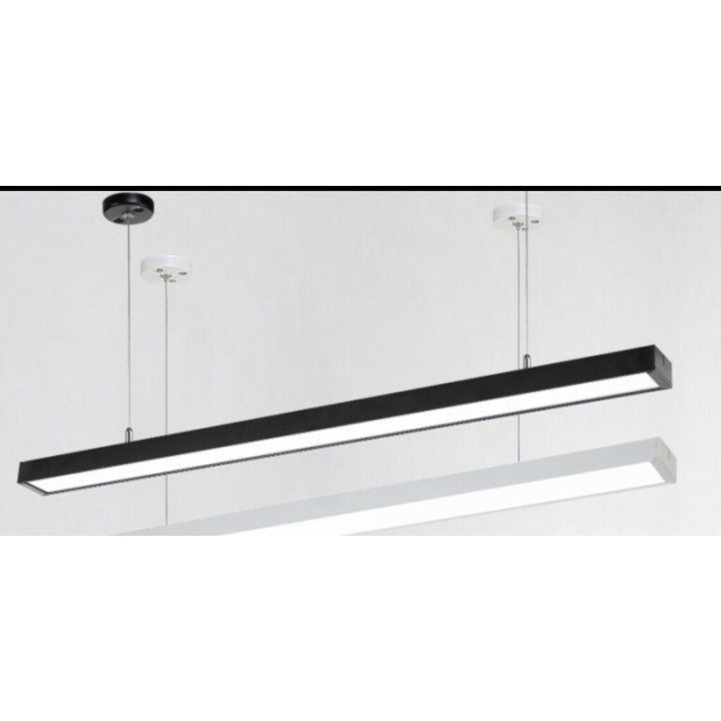 kap tl balok housing kosongan kap office TL led panjang 120cm isi 1 lampu