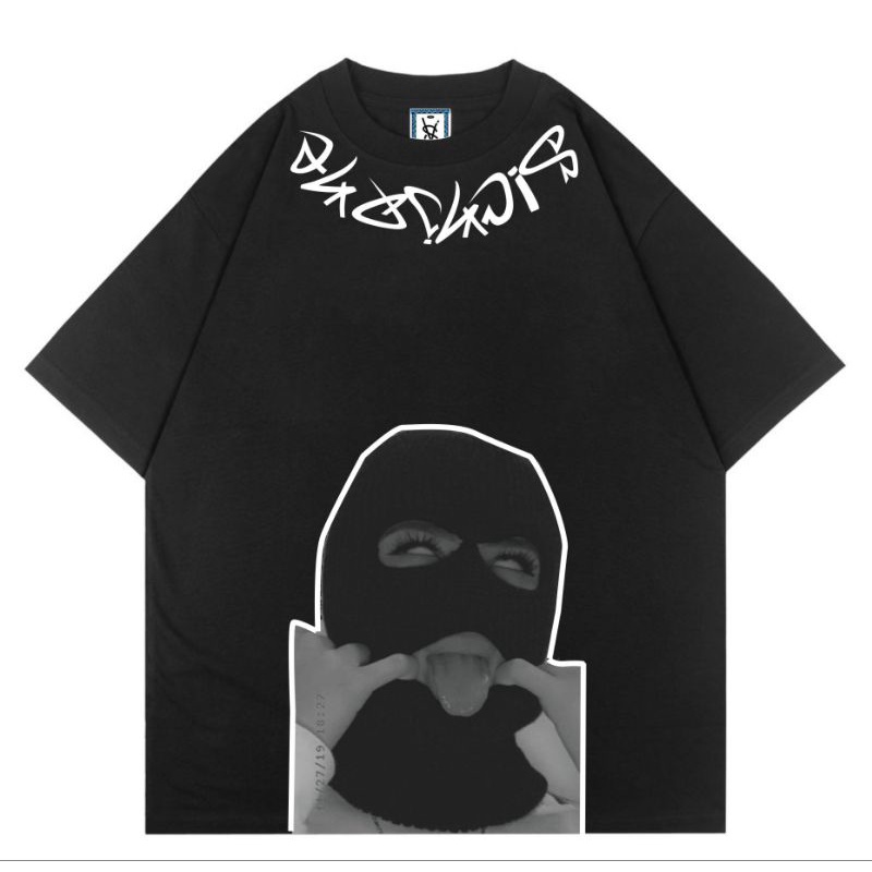 kaos pria Distro Tshirt Oversize Atasan wanita voski baju