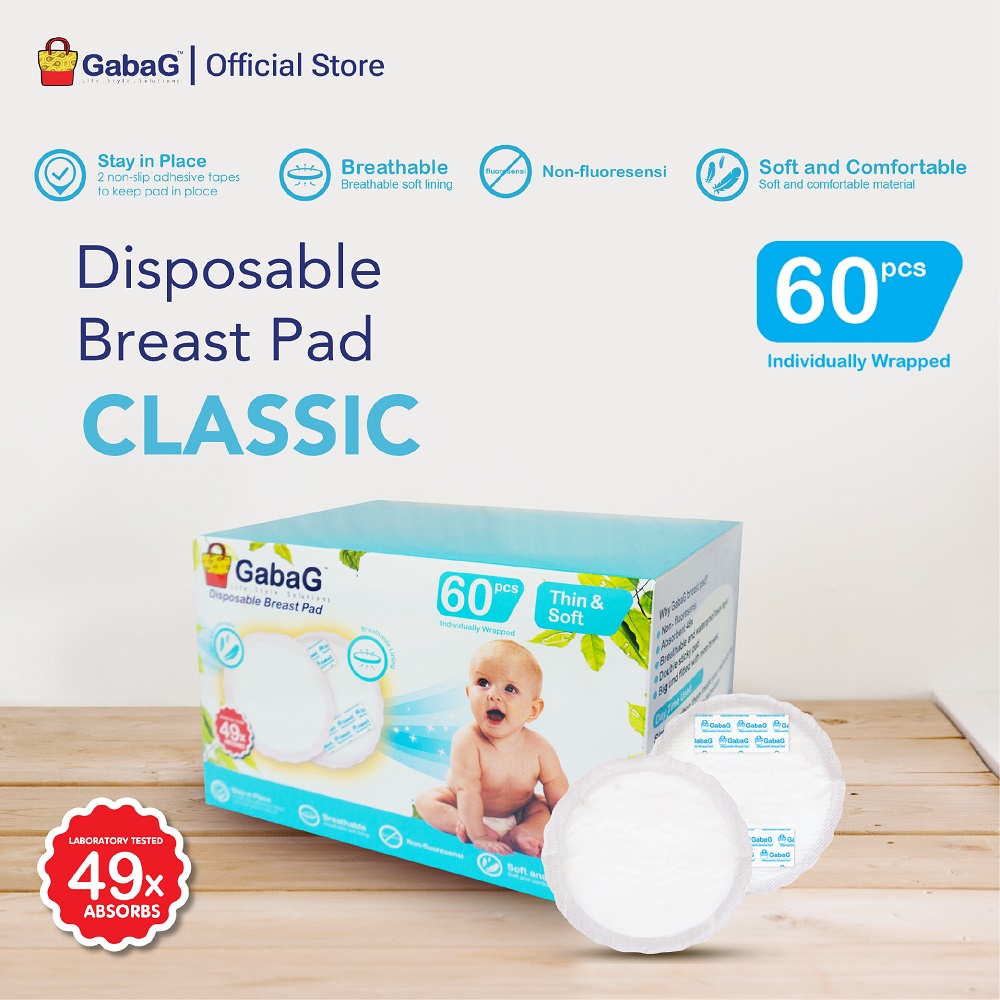 GABAG - Breastpad Classic - Penyerap Asi