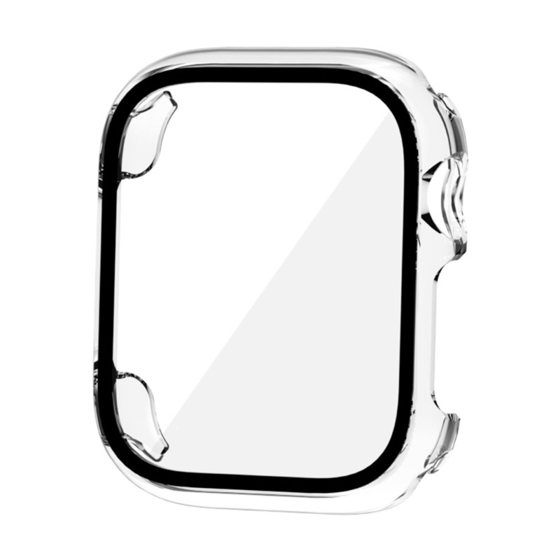 Btsg Cover Pelindung Untuk Jam Tangan8 7 6 5 4-SE Tahan Air Layar Untuk Shell Frame Untuk Smart Watch One-piece Housing Kaca F