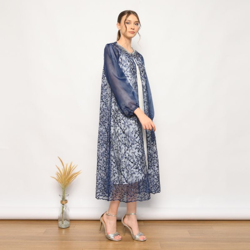 Dress wanita-Belle Dress-Dress brukat-Baju wanita-Dress pesta-Baju pesta-Gaun wanita-Gaun pesta