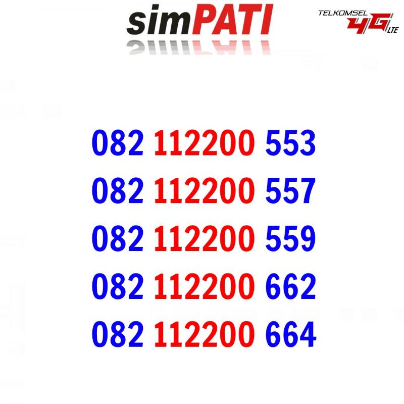 Simpati 4G LTE Nomor Cantik Murah