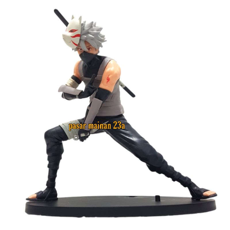Figure Nauto Shippunden Stars Hatake Kakashi Miniatur pajangan hiasan Mainan Naruto