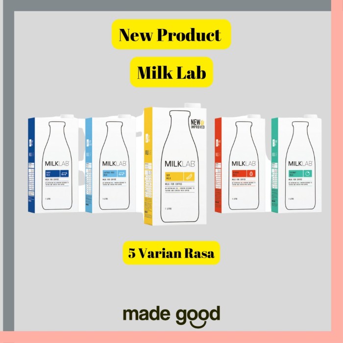 

MILKLAB Australian Dairy Milk UHT for Coffee Barista Milk Lab Vegan