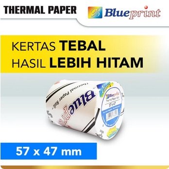 

Kertas Thermal / Kasir / Struk PPOB BLUEPRINT 57x47