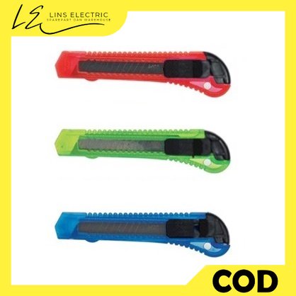 

Pisau Cutter Ukuran Besar 18mm Transparan Warna Warni Cuter Super Tajam Sliding Knife Cutting Tool Alat Potong Kertas Kardus Kater Plastik Perlengkapan ATK Sekolah