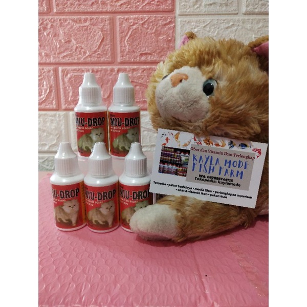 MIU Drop Antibiotik untuk Kucing dan Anjing