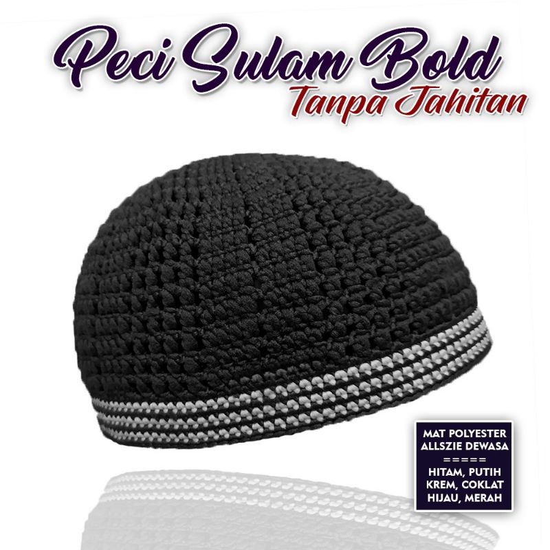 PECI RAJUT SULAM TEBAL BOLD TANPA JAHITAN