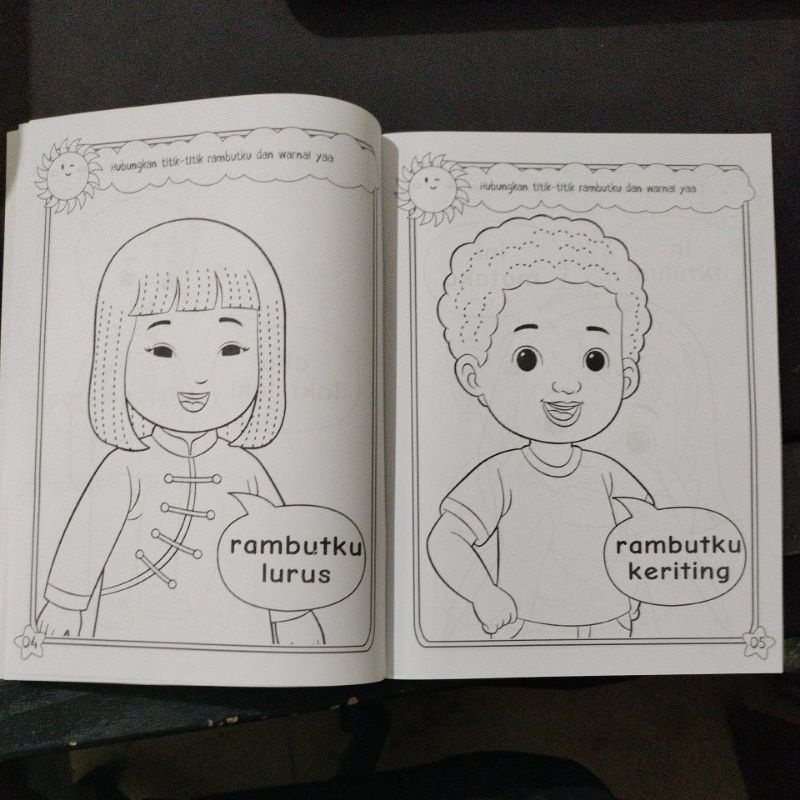 buku ayo belajar menulis 1&amp; 2 38 halaman (19x27cm)