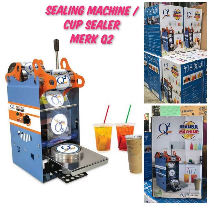 Cup Sealer, alat pres minuman cup