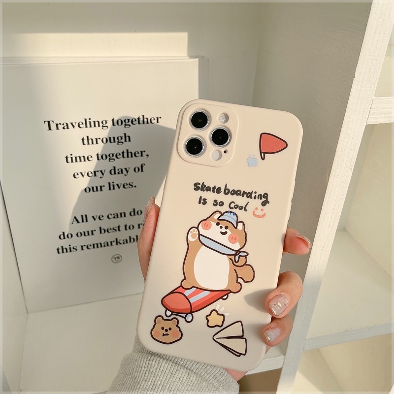 Softcase Silicone Cartoon Lens Cover For iPhone 12 11 Pro Max X Xr Xs Max 8Plus 7Plus 8 7