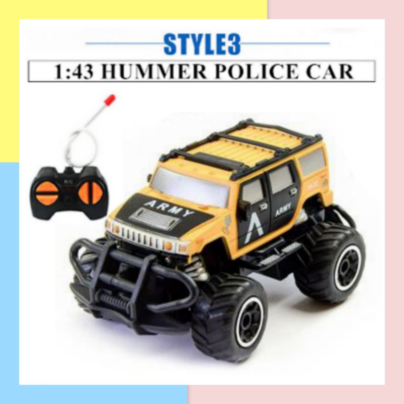 Jual Remote Control Hummer Military RC Offroad Rock Crawler Shopee
