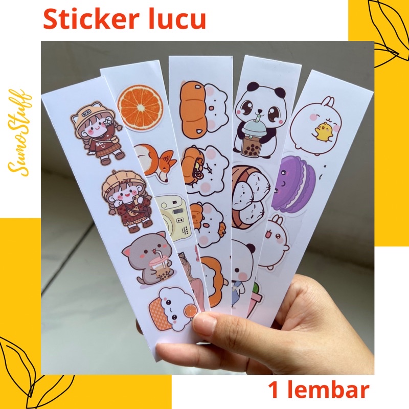 

Sumostuff Stiker lucu aesthetic