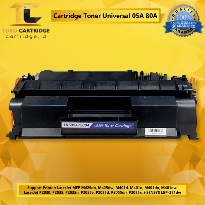 Cartridge Toner HP CE505A 05A Printer P2035 P2035n P2030 P2030n