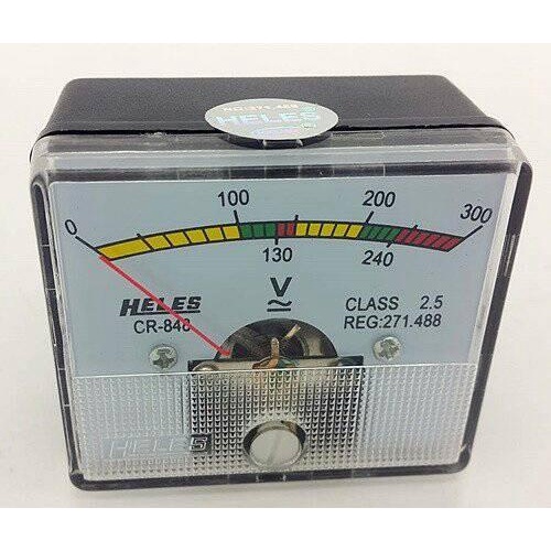 Voltmeter Voltmeter Heles +Steker Cr 848