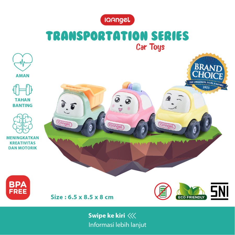 Mainan Bayi IQ Angel Car Toys Mainan Edukatif IQ920B