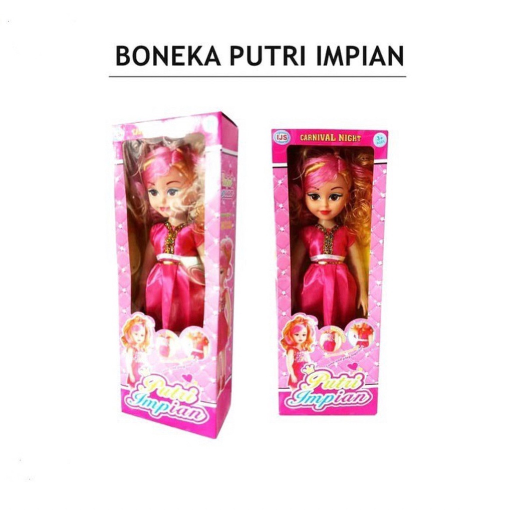 Boneka Jumbo putri impian box boneka hadiah anak premium PTR