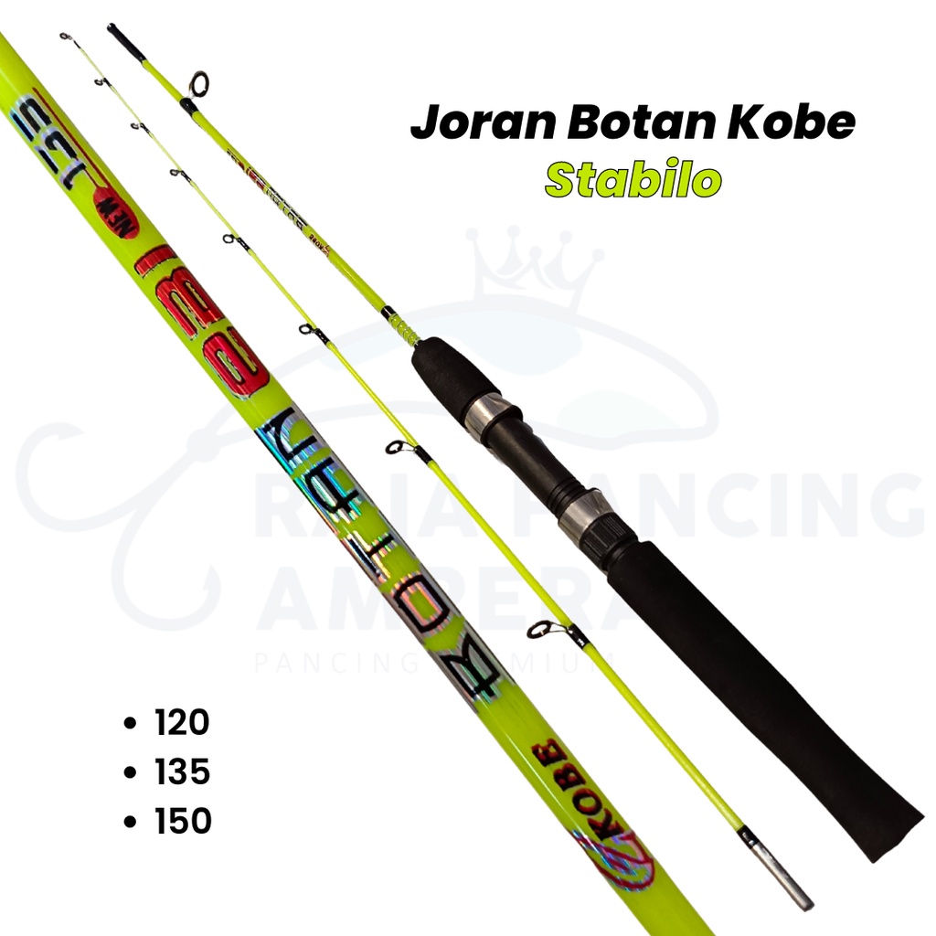 Joran Fiber Solid Kobe Botan Ebi | Stik Pancing Udang Super Lentur