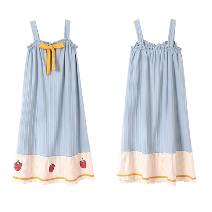 NL-Pajamas katun import ☑️Baju tidur Wanita / Piyama Wanita pakaian wanita kensi korean motif pita &