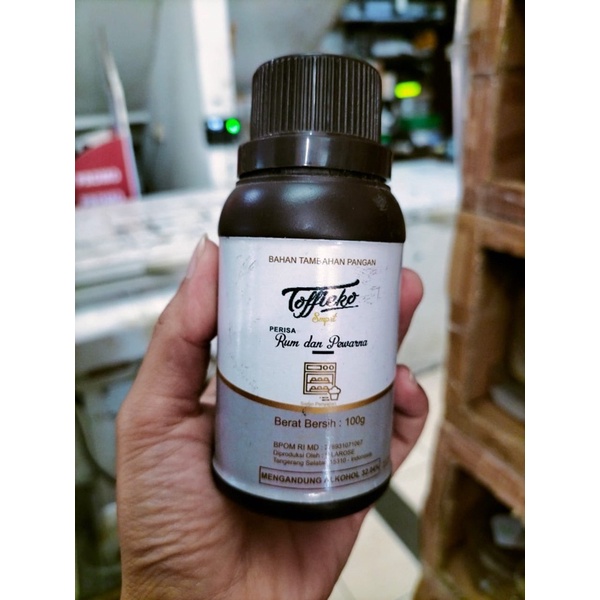 

Toffieco Rum Semprot 100ML Pasta Perisa dan Pewarna