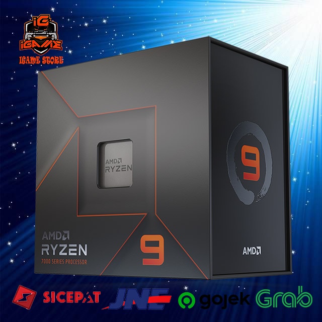 PROCESSOR AMD RYZEN 9 7900X AM5 ZEN 4 12 CORE 24 THREAD 5.6 GHZ 170W NAMPOLL